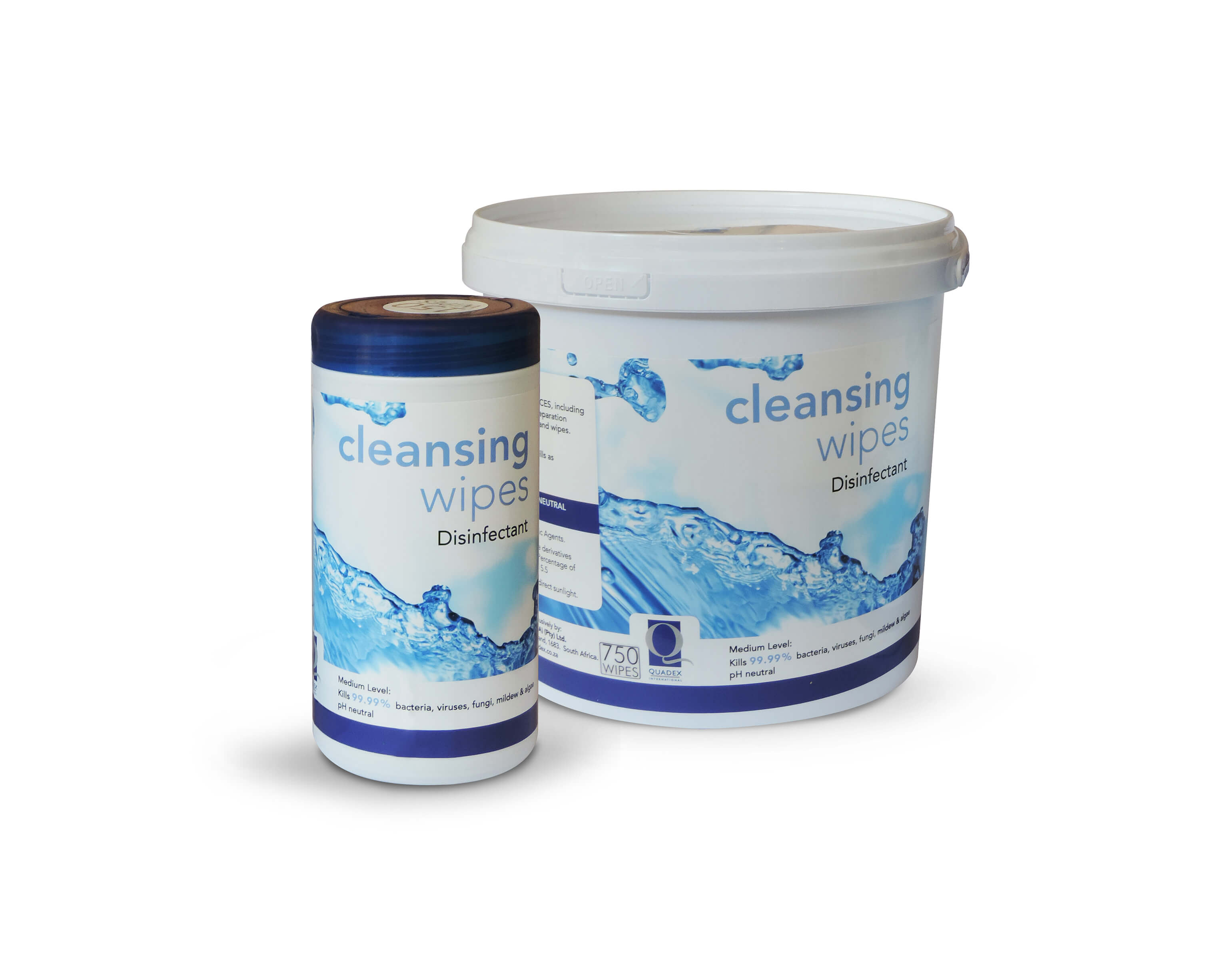 CLEANSING WIPES - ALL PURPOSE MEDIUM LEVEL DISINFECTANT WIPES