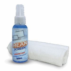 MeanScreen® Spray 100ml + Fibre Cloth